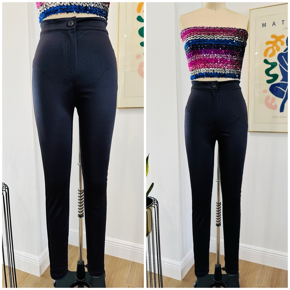 Vintage bebe High Waist Spandex Skinny Pants